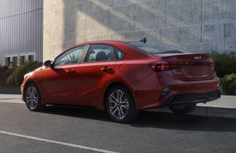 2024 Kia Forte exteriro rear view
