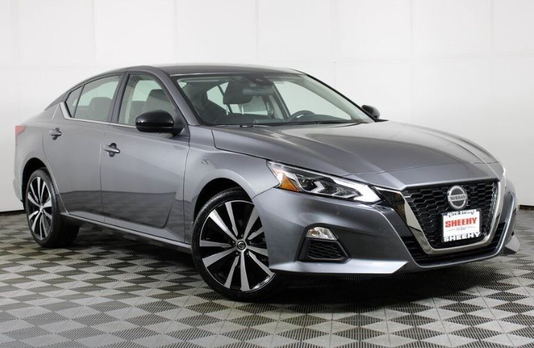 View of the 2022 Nissan Altima on the road