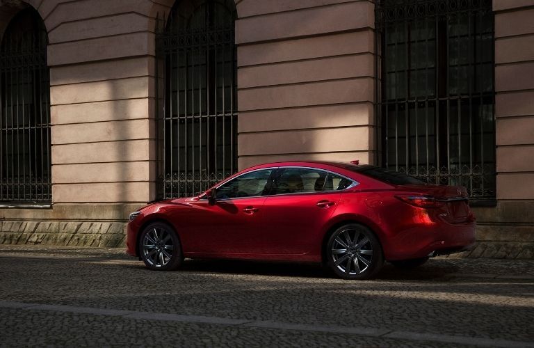 2017 Mazda6 rear quarter view