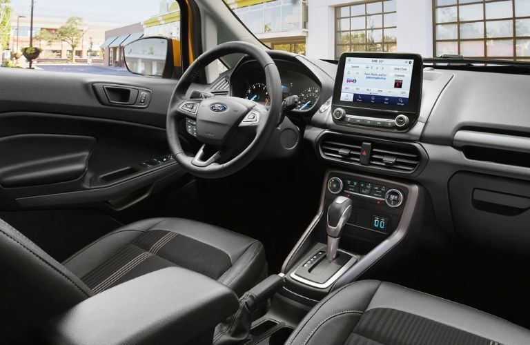 Interior of the 2022 EcoSport
