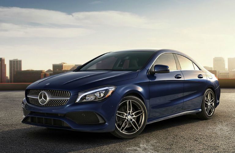 2018 CLA Coupe in Blue