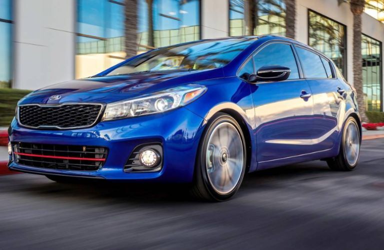 Used 2018 Kia Forte on the road