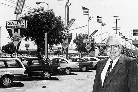 Bert opens Galpin Lincoln-Mercury in 1988