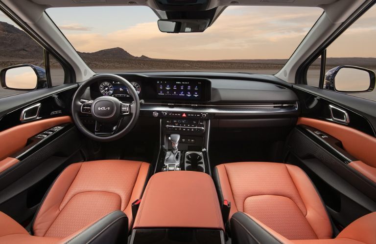 2024 Kia Carnival front interior