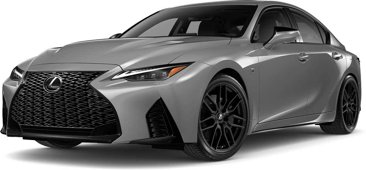 Exterior of the Lexus IS 500 F SPORT Performance Launch Edition shown in Incognito.