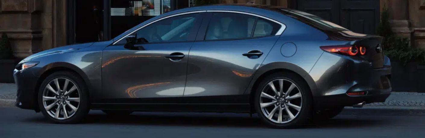 Side View of the 2023 Mazda3 Sedan