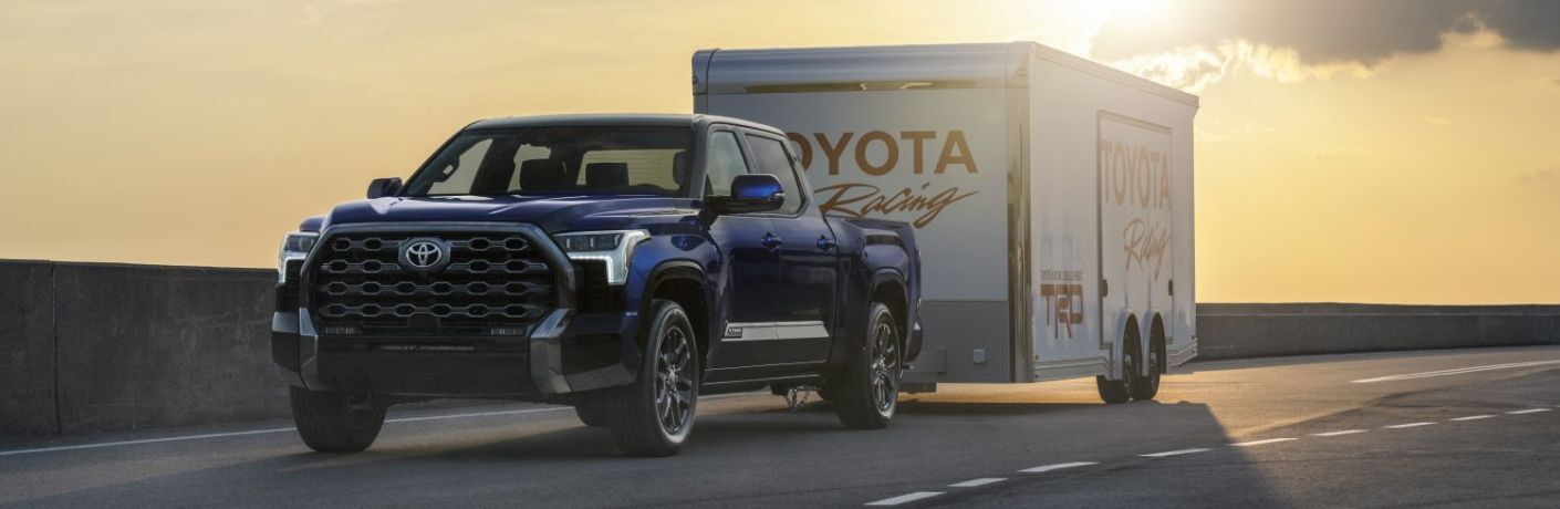 2023 Toyota Tundra on the road