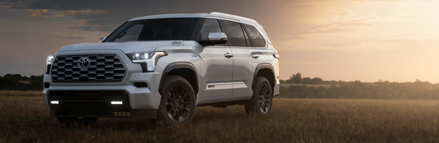 A full view of the 2025 Toyota Sequoia