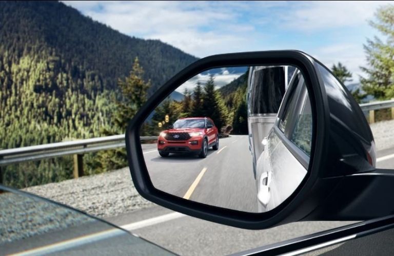 Ford Explorer rear view side mirror