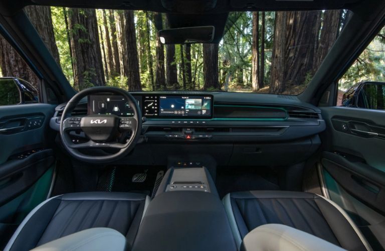 2024 Kia EV9 front interior view
