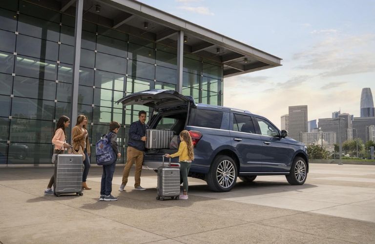2023 Ford Expedition with open cargo space