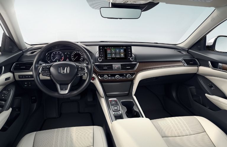 dashboard view of the 2022 Honda Accord Sedan