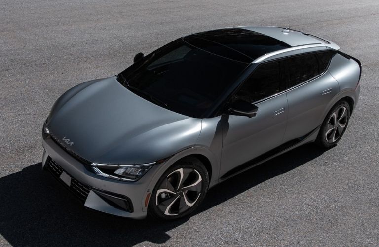 2022 Kia EV6 three-angled view