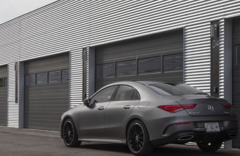 2021 Mercedes-Benz CLA Coupe rear view
