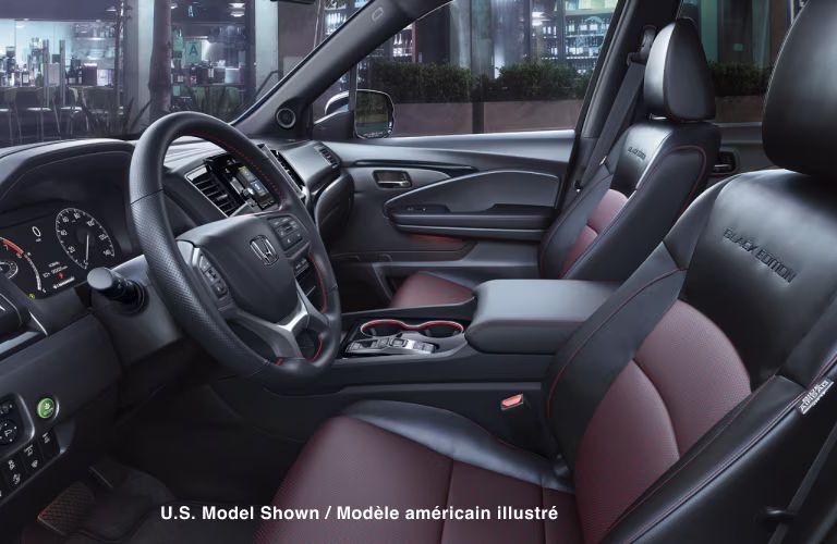 2024 Honda Ridgeline cabin view