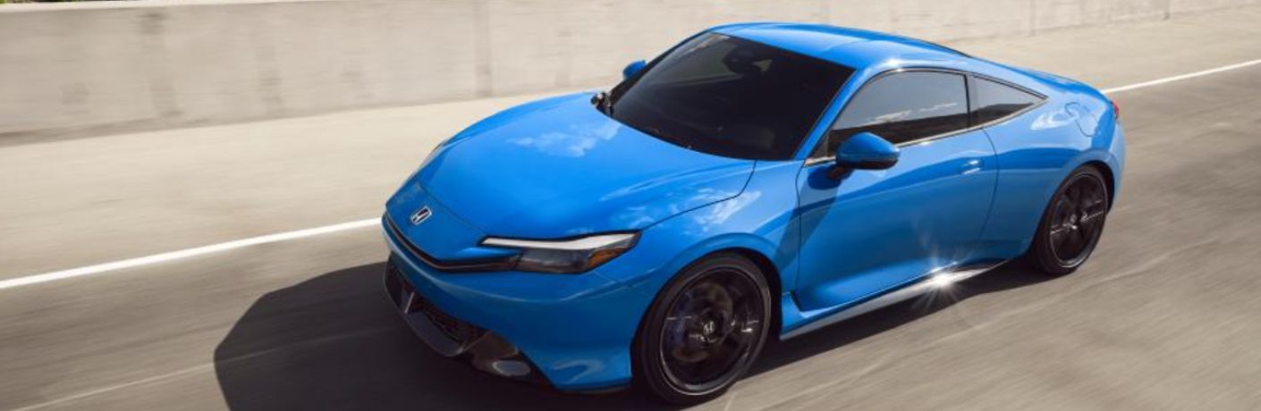 front and side view of the 2026 Honda Prelude