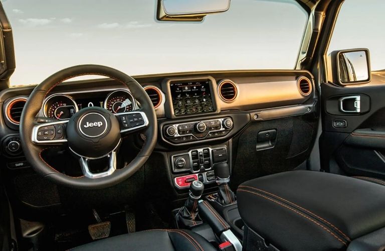 2020 Jeep Gladiator Mojave interior view