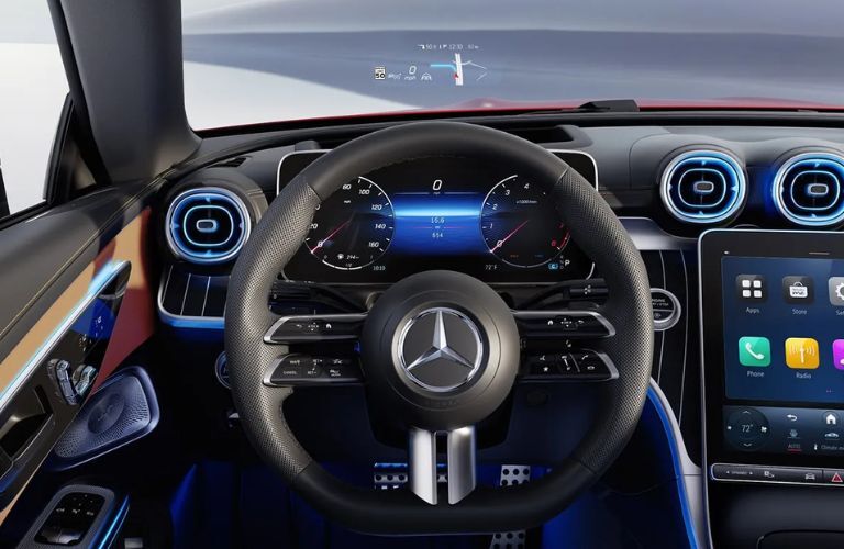 2025 Mercedes-Benz CLE Coupe touchscreen display