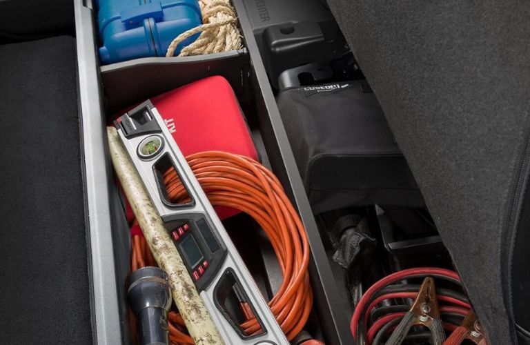 2024 Ford Chassis Cab under-seat storage