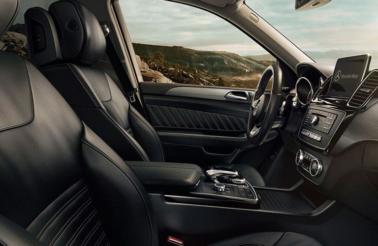 2017 Mercedes-Benz GLE400 4MATIC Black Leather Interior