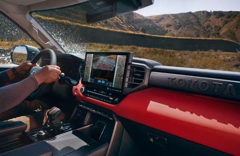 2023 Toyota Sequoia dashboard