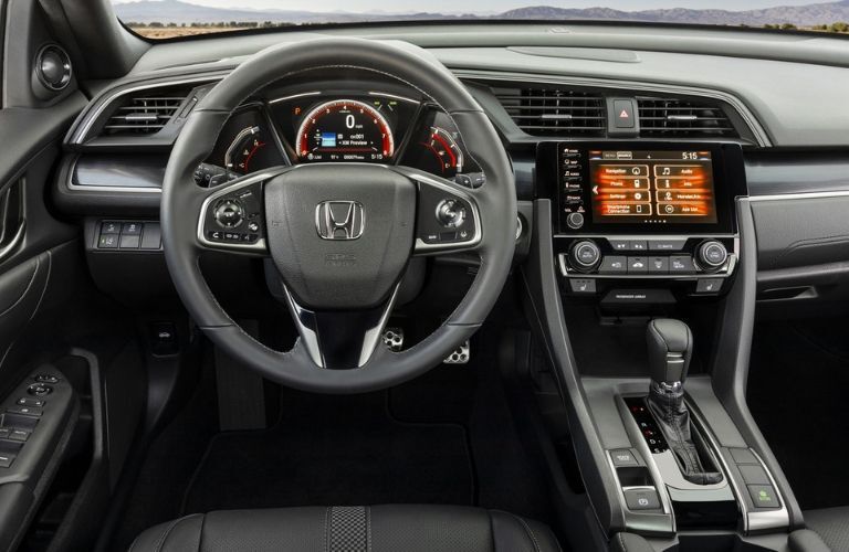 2020 Honda Civic Hatchback steering wheel