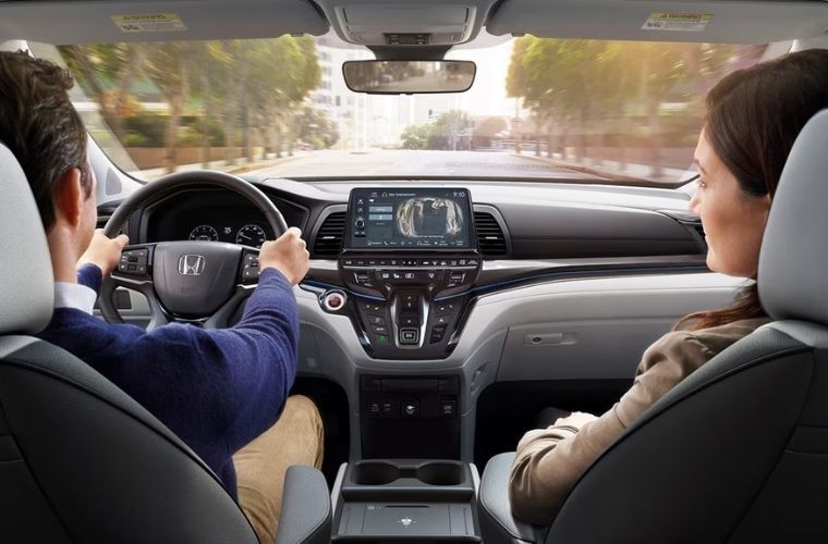 2027 Honda Odyssey interior front view