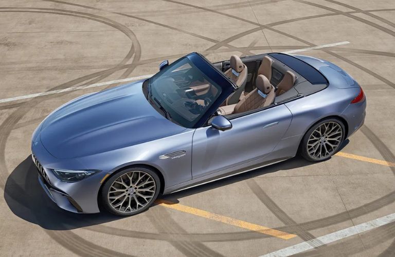 2025 AMG ® SL Roadster parked in a parking lot
