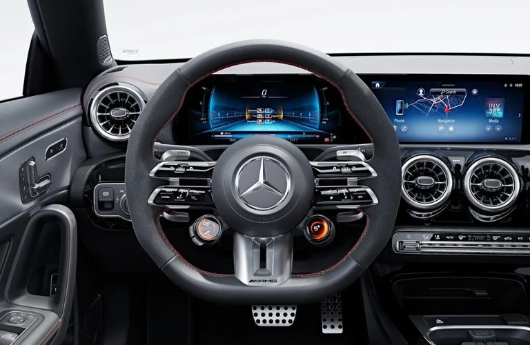 2025 Mercedes-Benz AMG CLA interior front dash