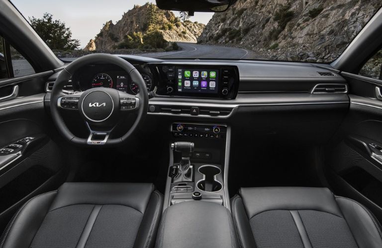 2023 Kia K5 cockpit view