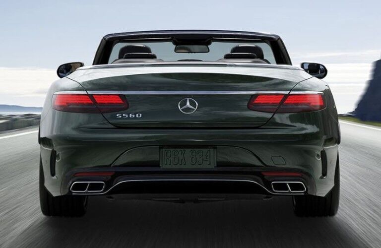 2021 Mercedes-Benz S-Class Cabriolet rear view