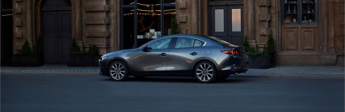 side view of the 2025 Mazda3 Sedan