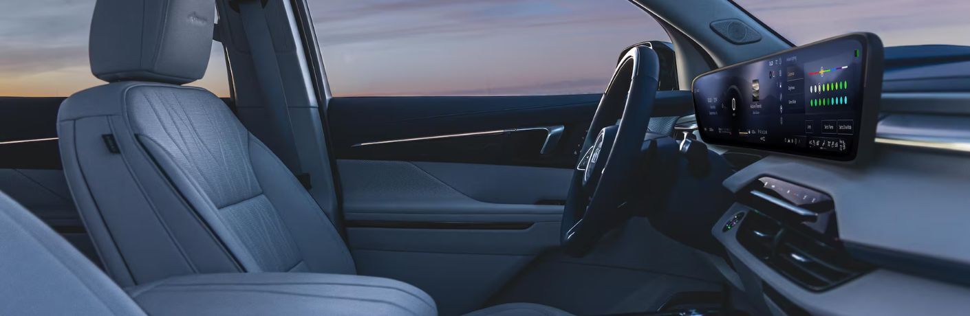 2026 Buick Enclave front seats side view