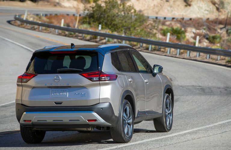 2022 Nissan Rogue rear quarter view