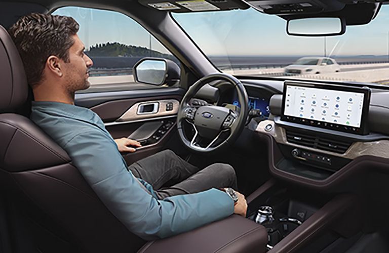 2027 Ford Explorer front interior
