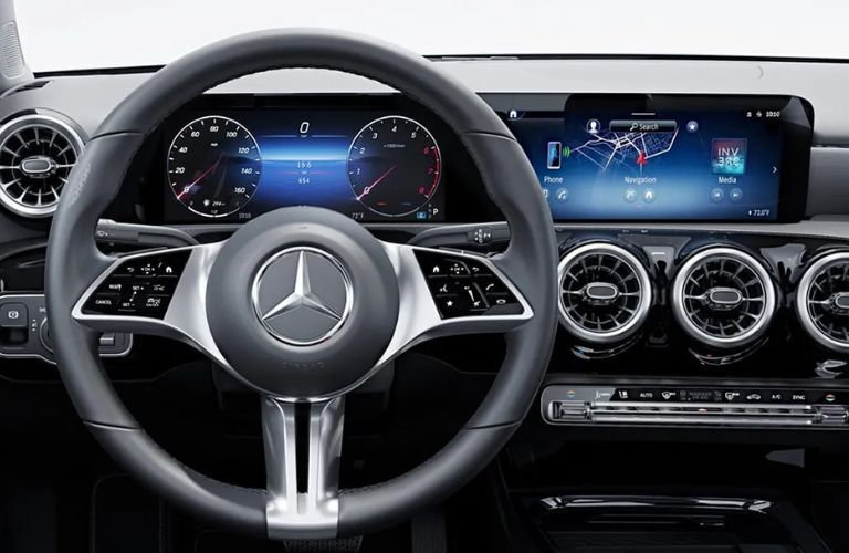 dashboard view of the 2026 Mercedes-Benz CLA 250 Coupe