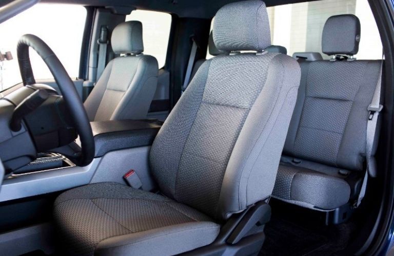 2015 Ford F-150's cabin