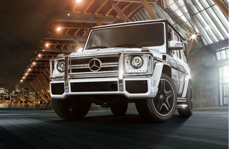 View of the 2016 Mercedes-Benz G-Class from the front