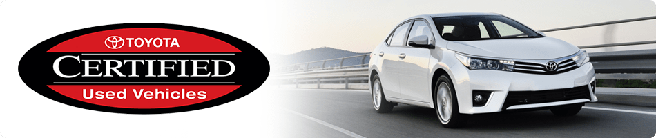 Certified Toyota Pre-Owned Vehicles at Alexander Toyota in Yuma AZ