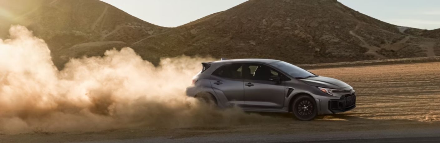 side view of the 2025 Toyota GR Corolla