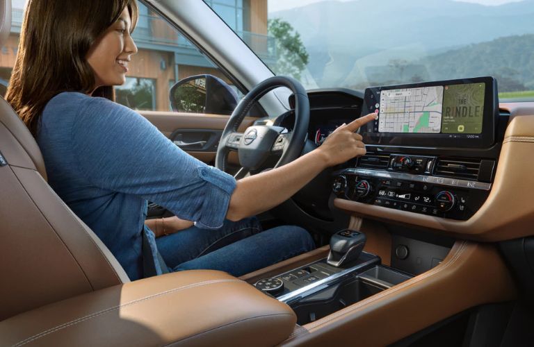 2026 Nissan Pathfinder front interior