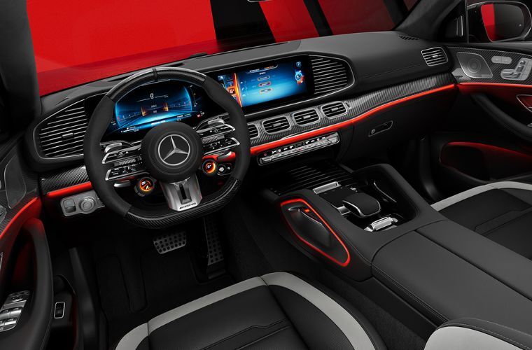 2026 Mercedes-AMG® GLE 53 Coupe interior front dash