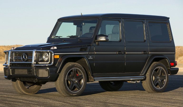 black Mercedes-Benz G-Class