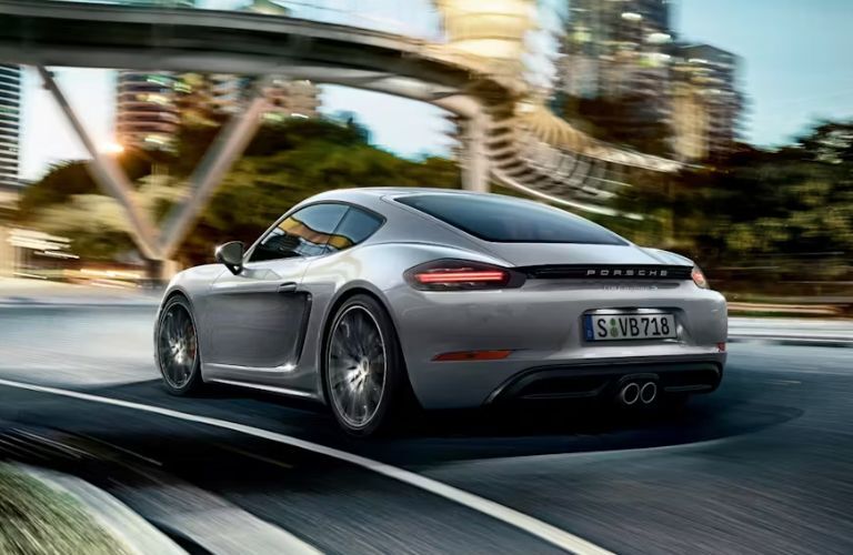 2025 Porsche 718 Cayman exterior rear view