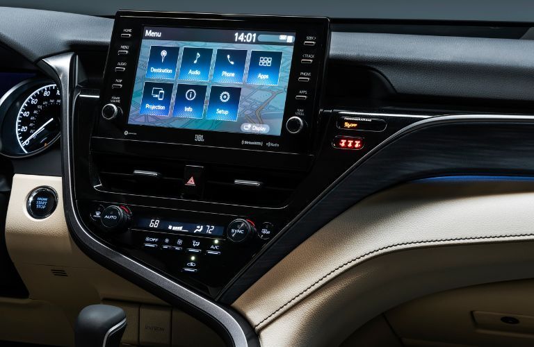 2021 Toyota Camry infotainment display