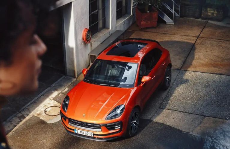 2023 Porsche Macan exterior top view