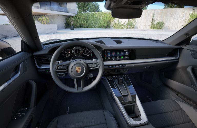 2026 Porsche 911 Carrera S interior front dash
