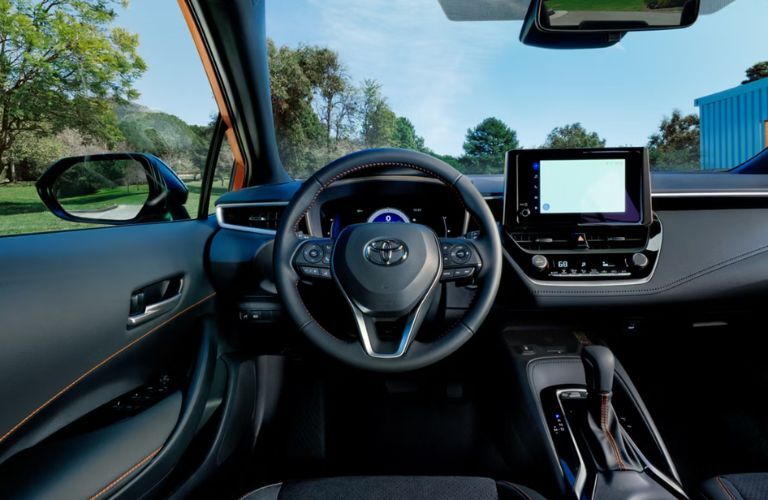 2026 Toyota Corolla Hatchback cabin