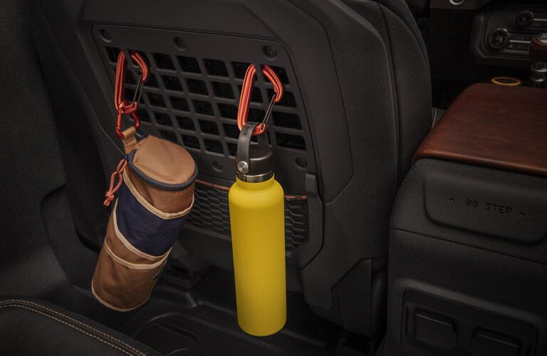 2021 Ford Bronco Black Diamond seats