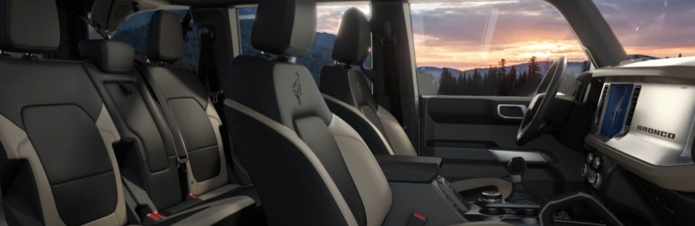 2026 Ford Bronco seating view